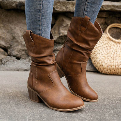 Bottes Western Vintage - Clairea Boutique