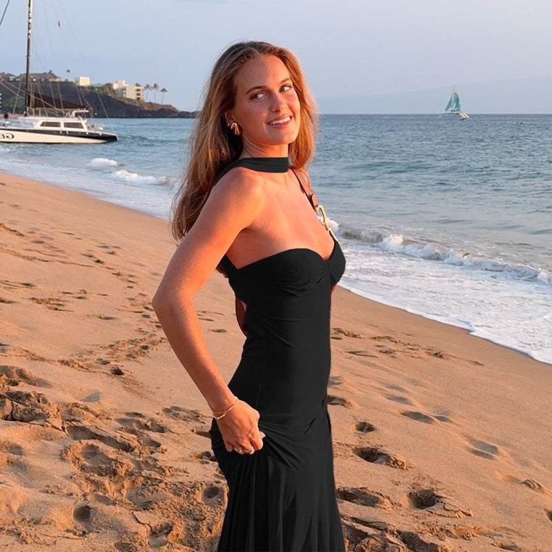 Robe de Plage Sans Bretelles - Clairea Boutique