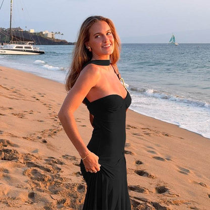 Robe de Plage Sans Bretelles - Clairea Boutique
