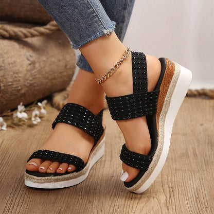 Sandales Compensées d'Été - Clairea Boutique