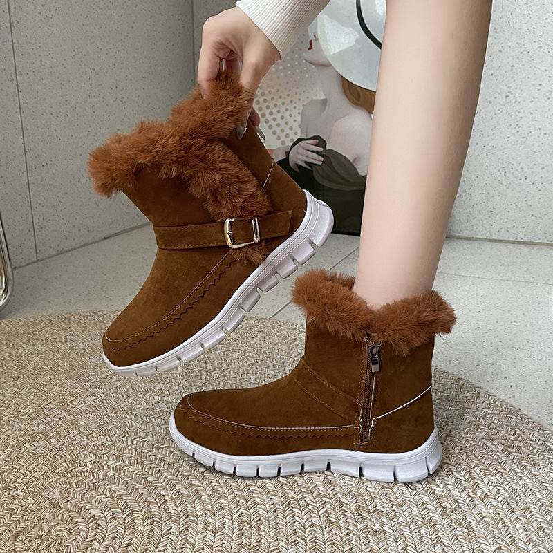 Bottes d’Hiver Fourrées - Clairea Boutique