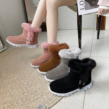 Bottes d’Hiver Fourrées - Clairea Boutique
