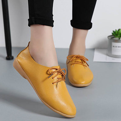 Chaussures blanches plates - Clairea Boutique