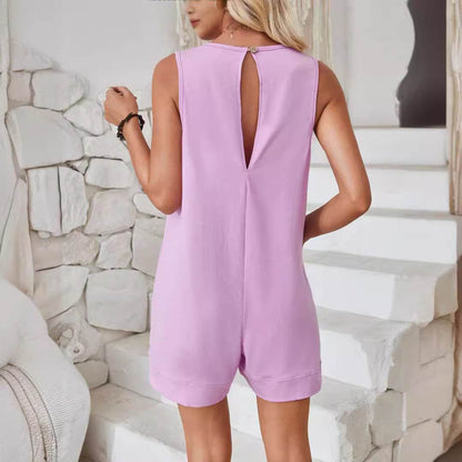 Combinaison Short Sans Manches - Clairea Boutique