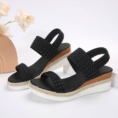 Sandales Compensées d'Été - Clairea Boutique