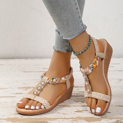 Sandales Tressées Bohèmes - Clairea Boutique