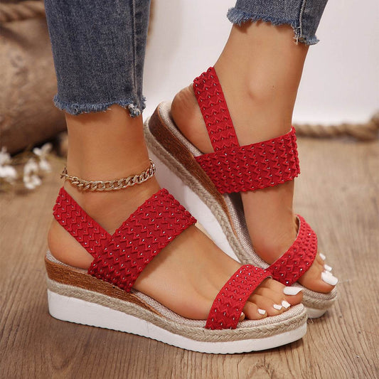 Sandales Compensées d'Été - Clairea Boutique