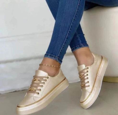 Mocassins à Chaîne Semelle Épaisse - Clairea Boutique