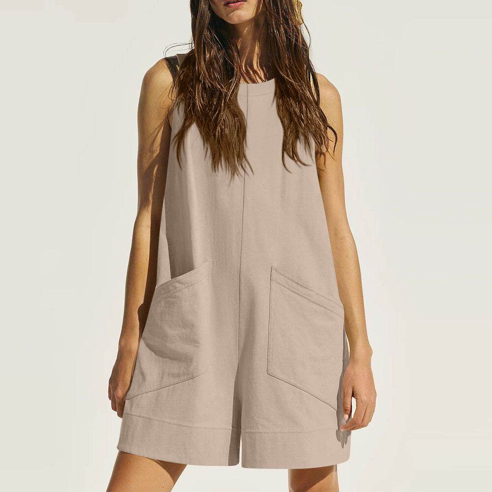 Combinaison Short Sans Manches - Clairea Boutique