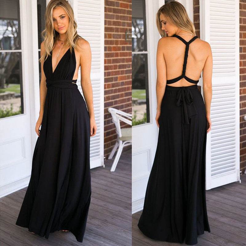 Robe Longue Bandage Bohème - Clairea Boutique