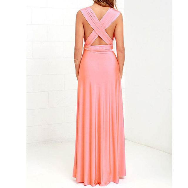 Robe Longue Bandage Bohème - Clairea Boutique
