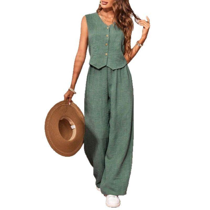 Ensemble Lin Femme 2 Pièces - Clairea Boutique