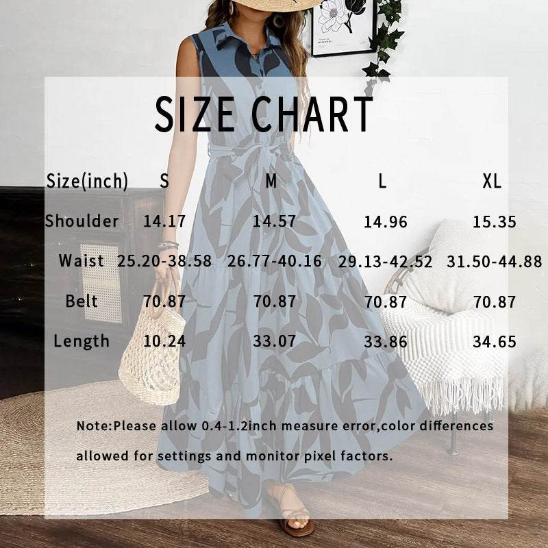 Robe Longue Bohème Sans Manches à Fleurs - Clairea Boutique