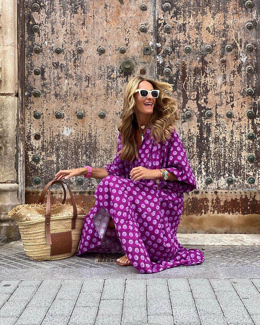Robe Bohème Élégante Imprimée Vintage - Clairea Boutique