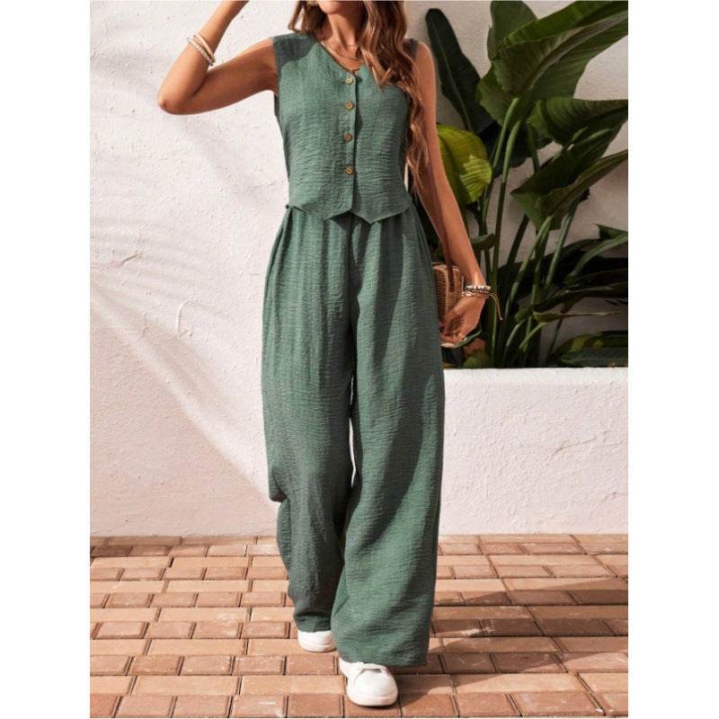 Ensemble Lin Femme 2 Pièces - Clairea Boutique