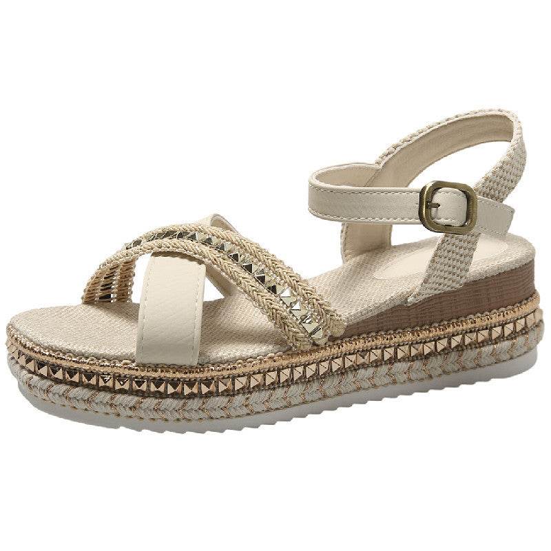 Sandales Compensées Confortables d’Été - Clairea Boutique