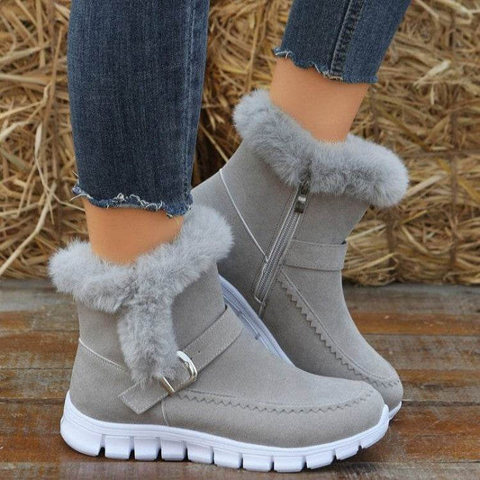 Bottes d’Hiver Fourrées - Clairea Boutique