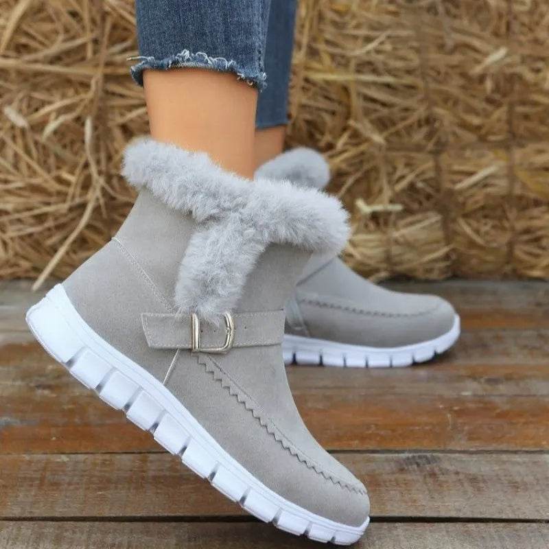 Bottes d’Hiver Fourrées - Clairea Boutique